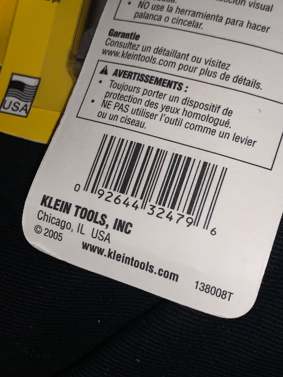 3 Packs of Klein Tools 32479 4 in 1 & 5 in 1 bits 9/32 slotted & #2 Phillips