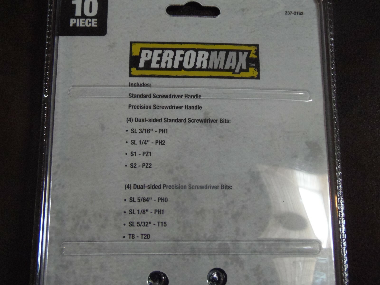 PerforMAX Precision & Standard Screwdriver Set 10 Piece, (2-PO-108)