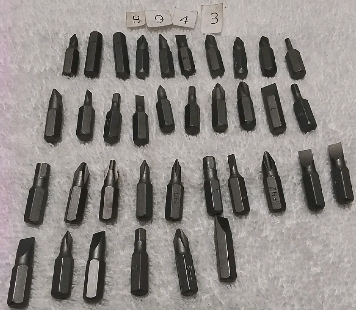 36pc ASSORTED SIZES HEX DRIVER BIT SET