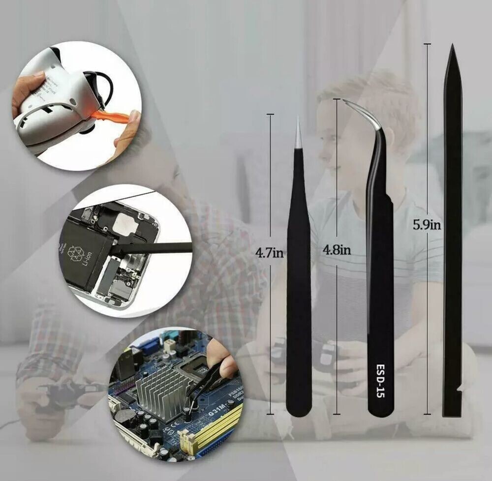E.Durable Torx Screwdriver Set T3 T4 T5 TR6 T8H TR9 T10 T15 Security Torx Driver
