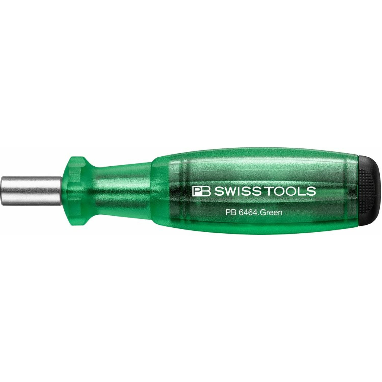 PB Swiss PB 6464.Green Bit Holding Screwdriver with Magazine, Sl, Ph, Tx, 9 Pcs