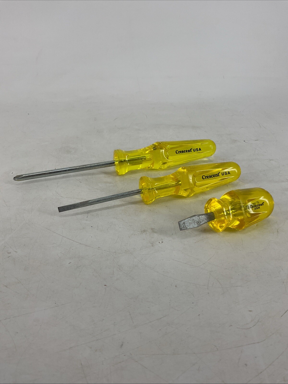 3 Pack Crescent Screwdrivers Phillips Flathead