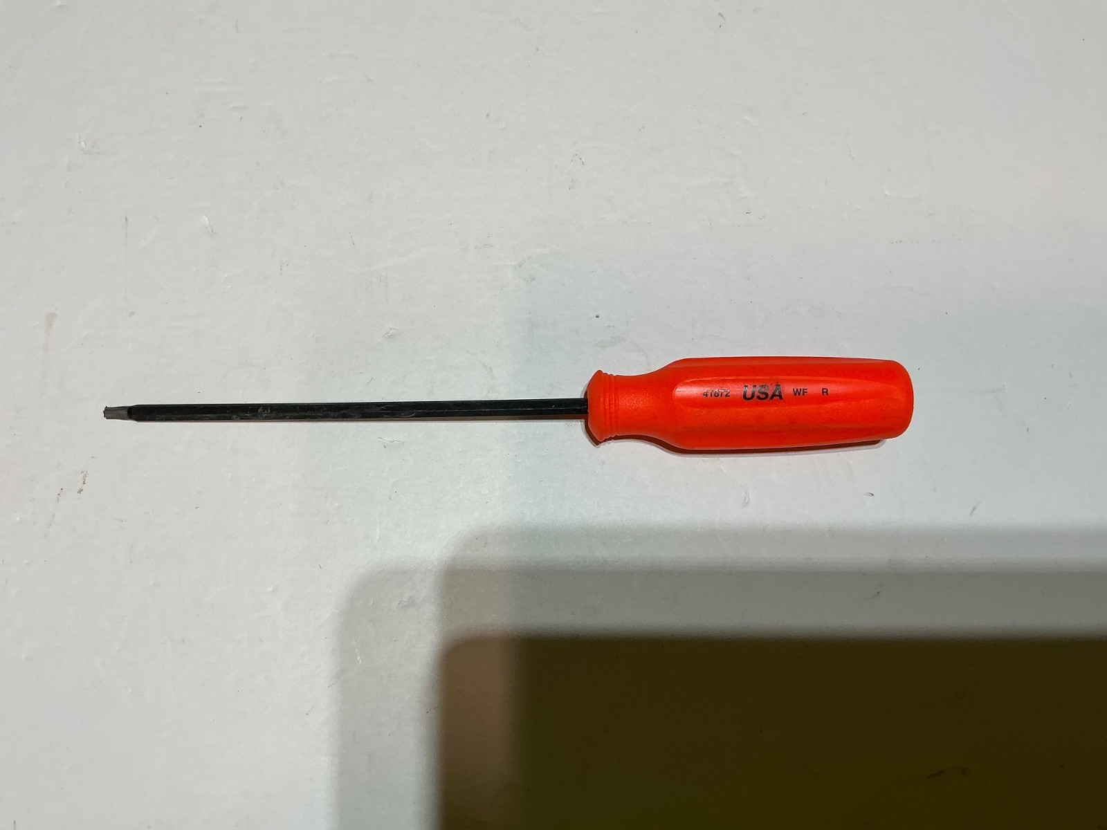 Rare NOS Craftsman professional orange handle torx screwdriver T20 41872 USA