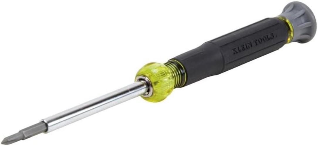 32581 4-in-1 Electronics Screwdriver Set with 2 Slotted, 2 Phillips Precision…