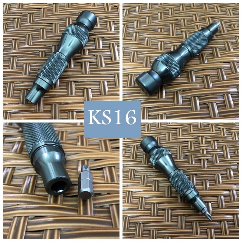 1/4” inch Metal Handle Magnetic Bit Holder Screwdriver Nutdriver 6.35mm