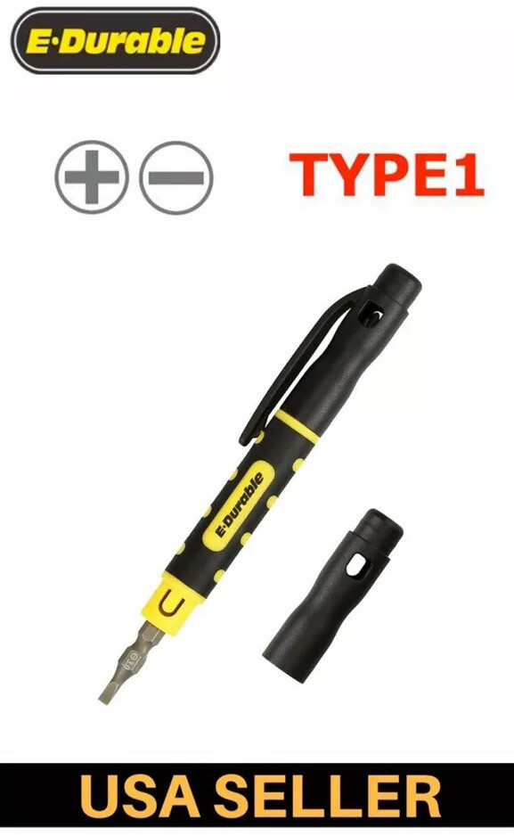MINI FLAT PHILLIPS SCREWDRIVER POCKET PEN CLIP SMALL FOR PROFESSIONAL TECHS