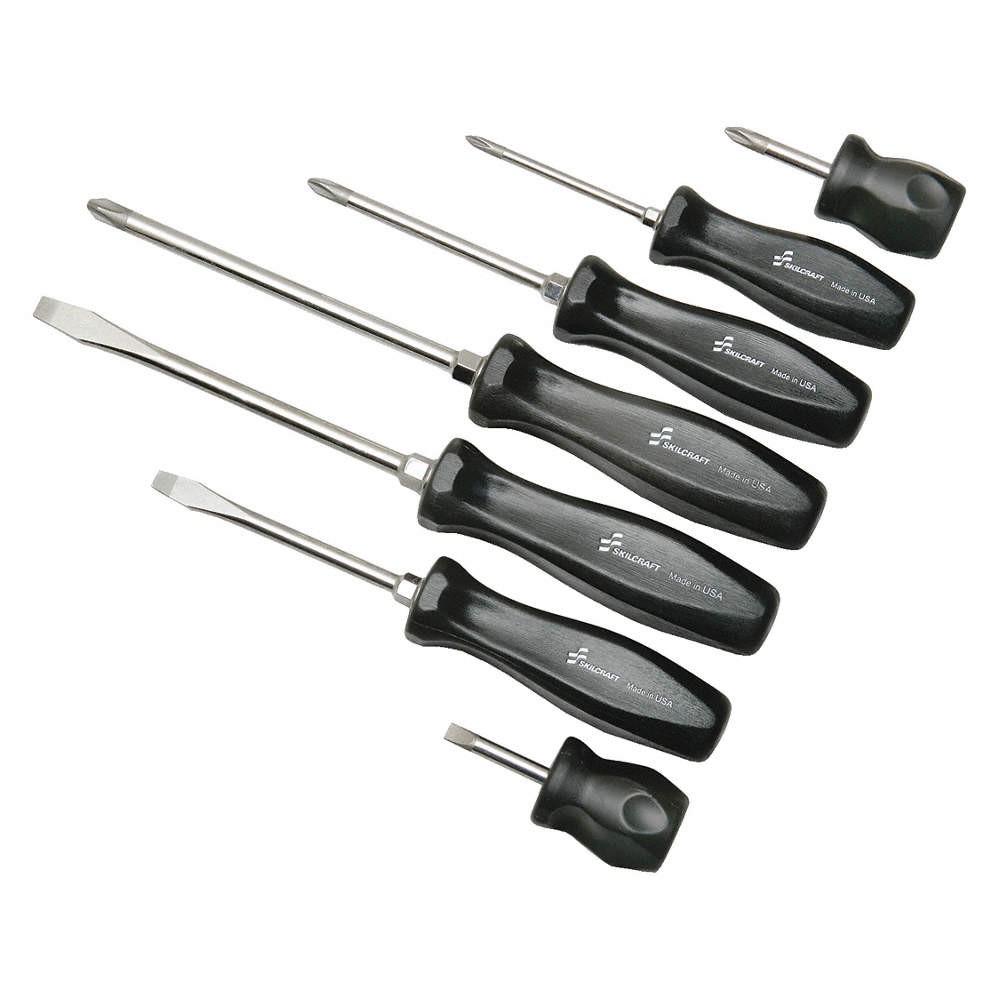 ABILITY ONE 5120-01-630-1170 Intgrtd Hex Blster ScrwdrvrSt, NmPcs7 39CE04