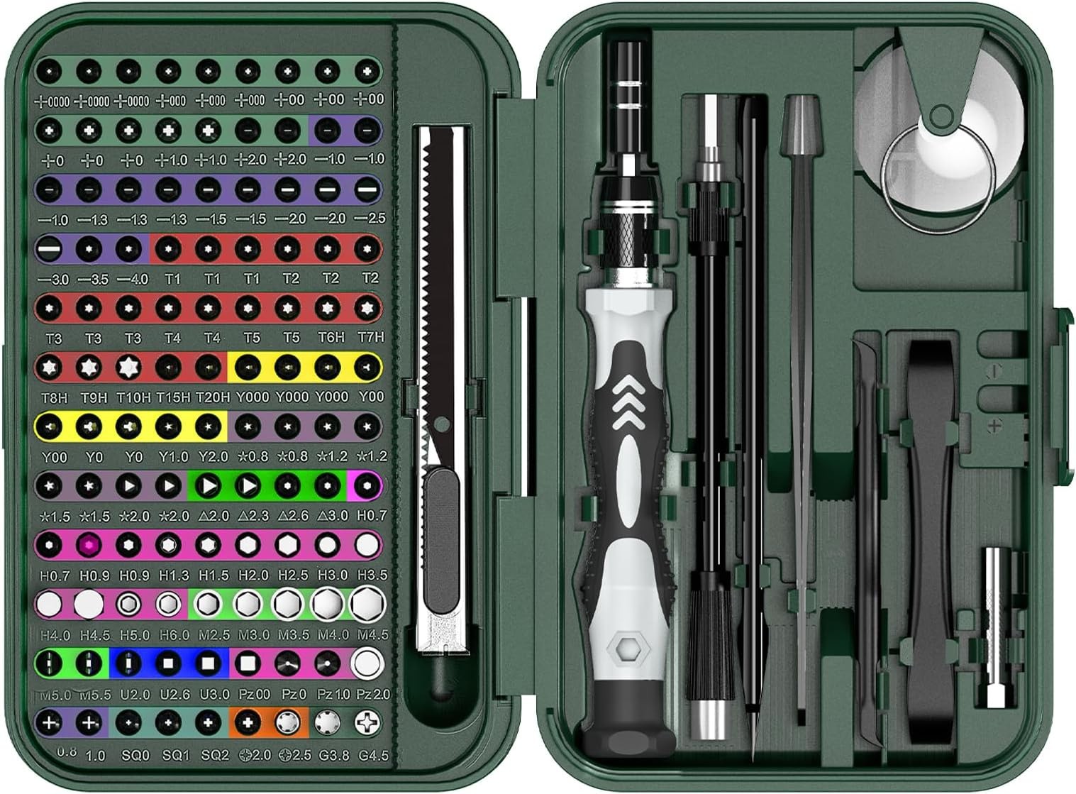 ORIA Precision Screwdriver Set, 132 in 1 Magnetic Repair Tool Kit with Case, …