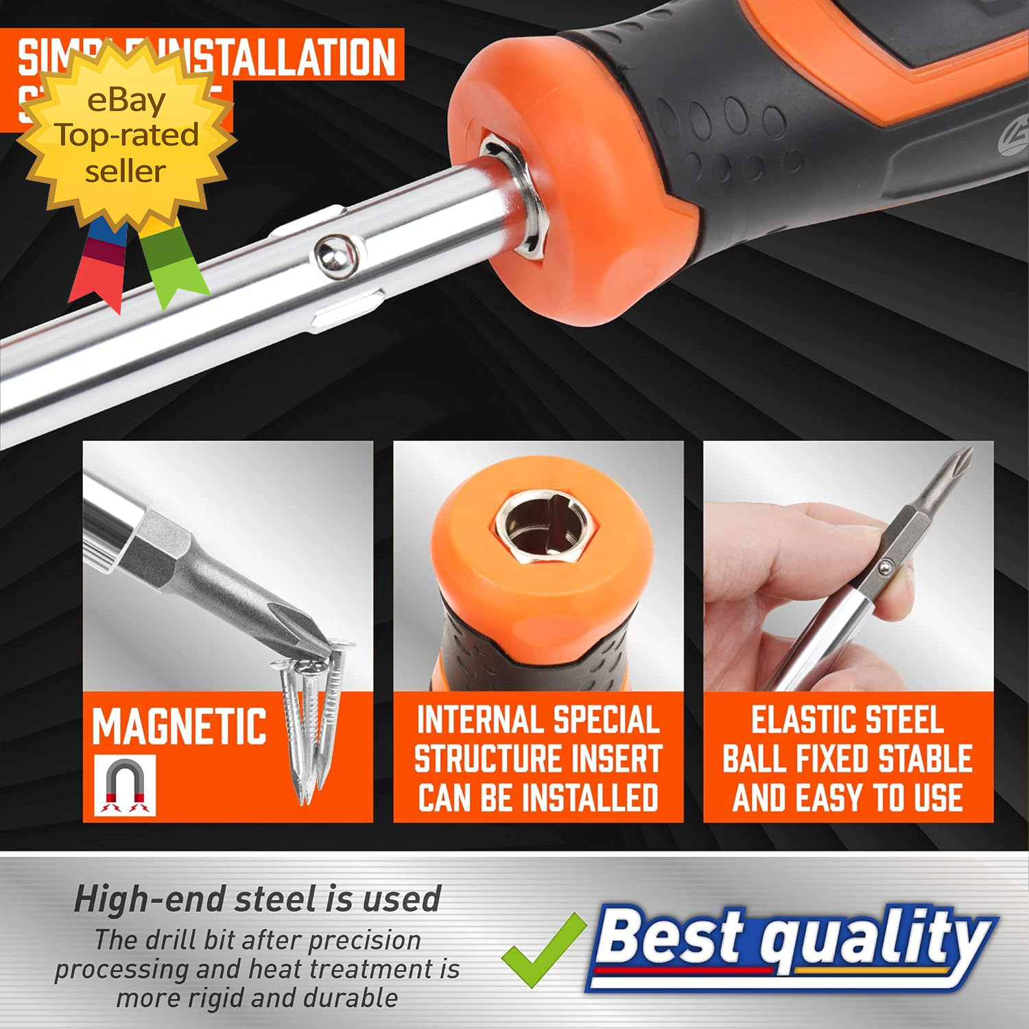 18 In 1 Multi-Bit Screwdriver Set Tool All in One Portable Multi-Purpose Screwdr