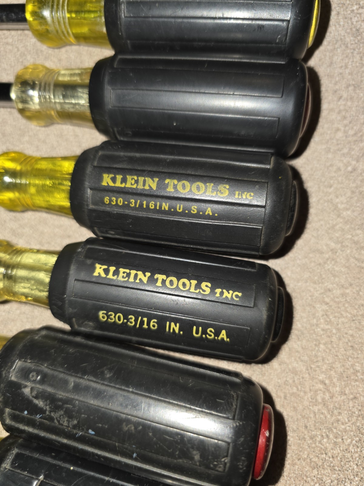 Klein Tools 7-Piece Cushion-Grip Nut-Driver & 3 Assorted Phillips Screwdrivers