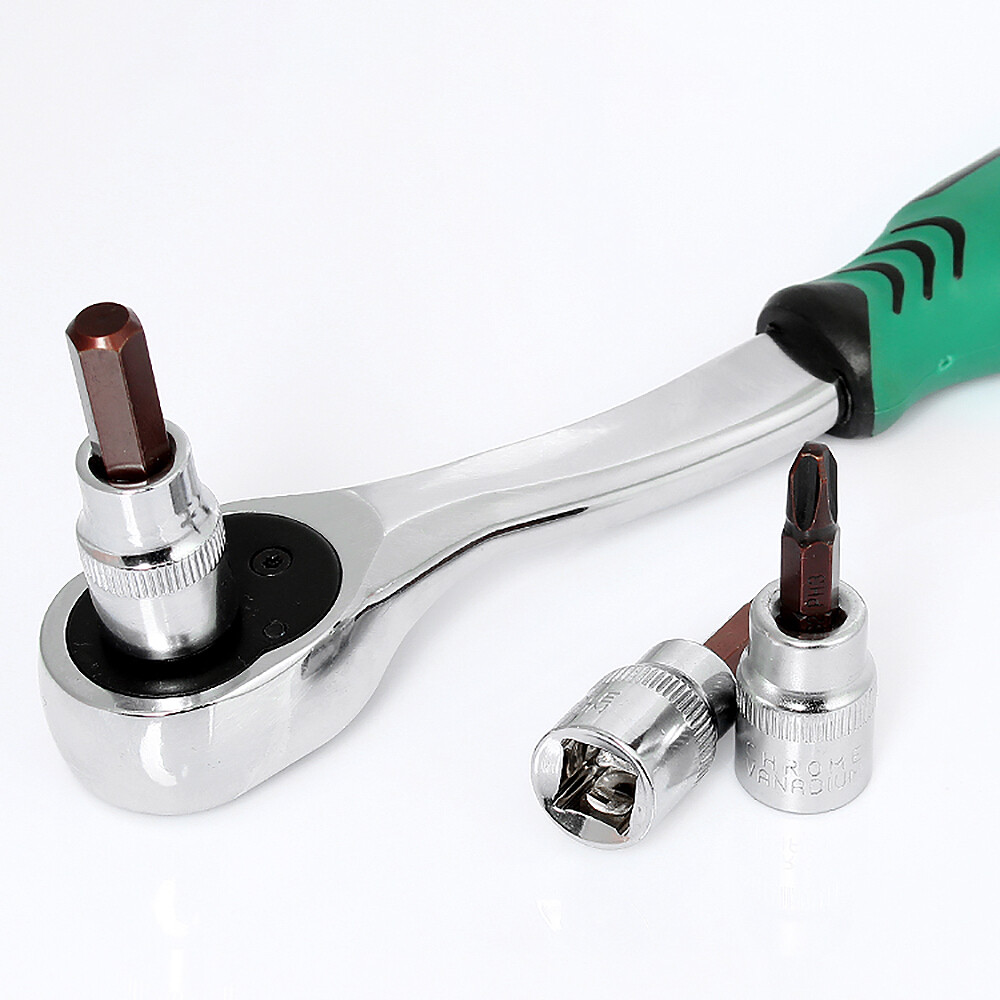 Impact Torx,Hex,Cross,Slot,Pozi Bit 3/8″ Drive Socket Ratchet Screwdriver Bits