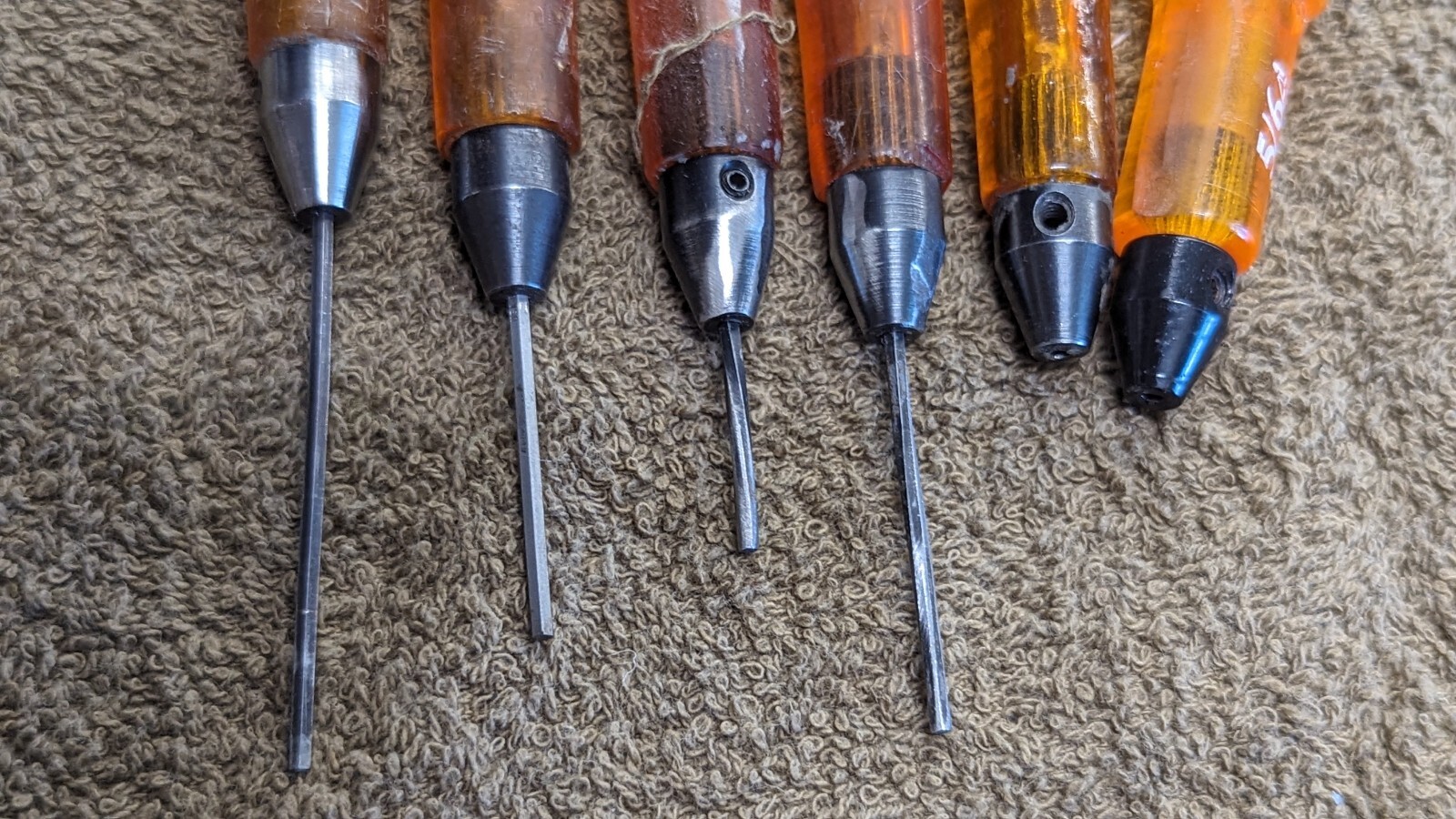 6 Hex Head Driver Set 5/64 Allen Key Changeable Aviation Aircraft USA Hi Loks