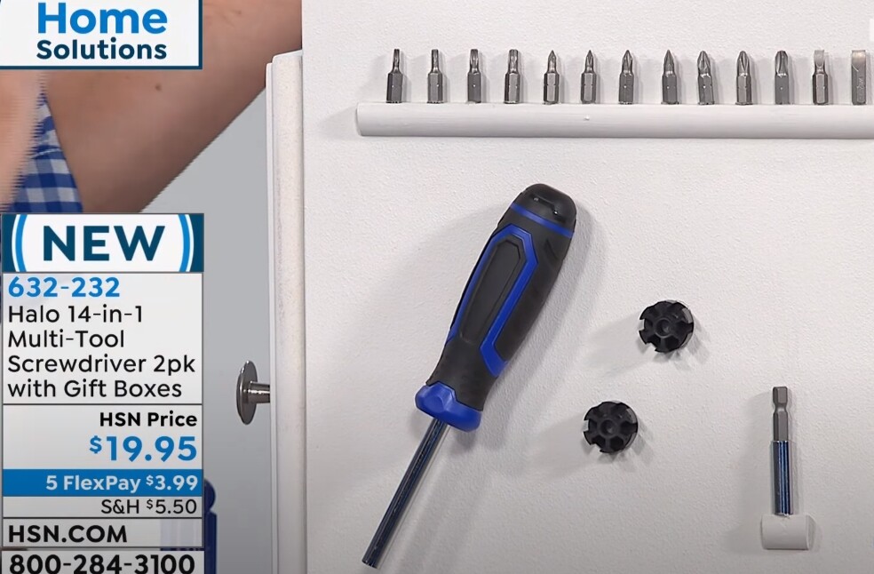 14 in 1 Multi Tool Screwdriver HALO 2 pack All in one Home Solution screw driver