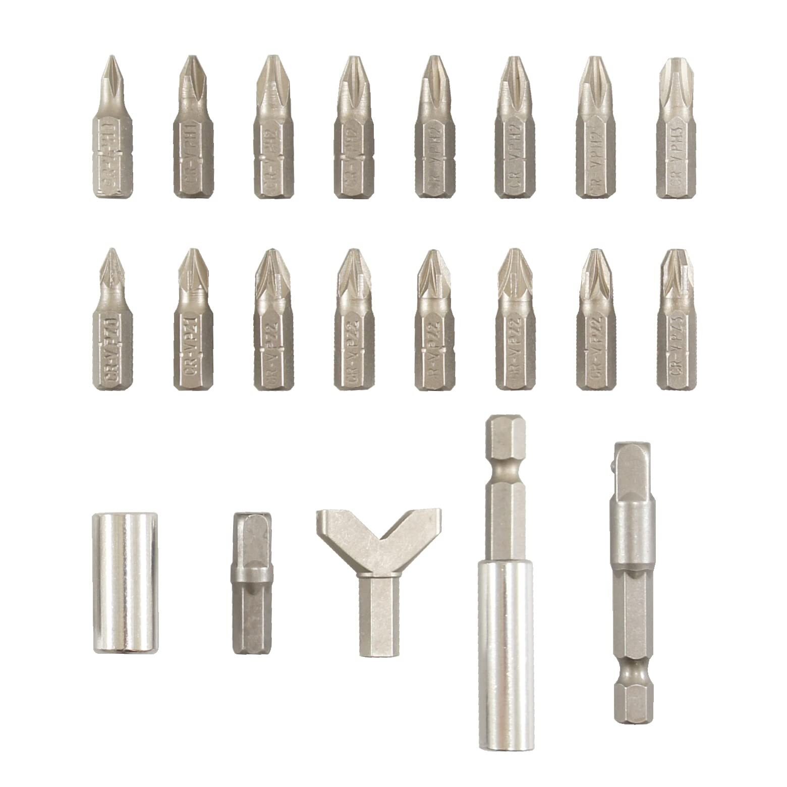 Best Way Tools Assorted Screwdriver Bit Set Carbon Steel 100 pc