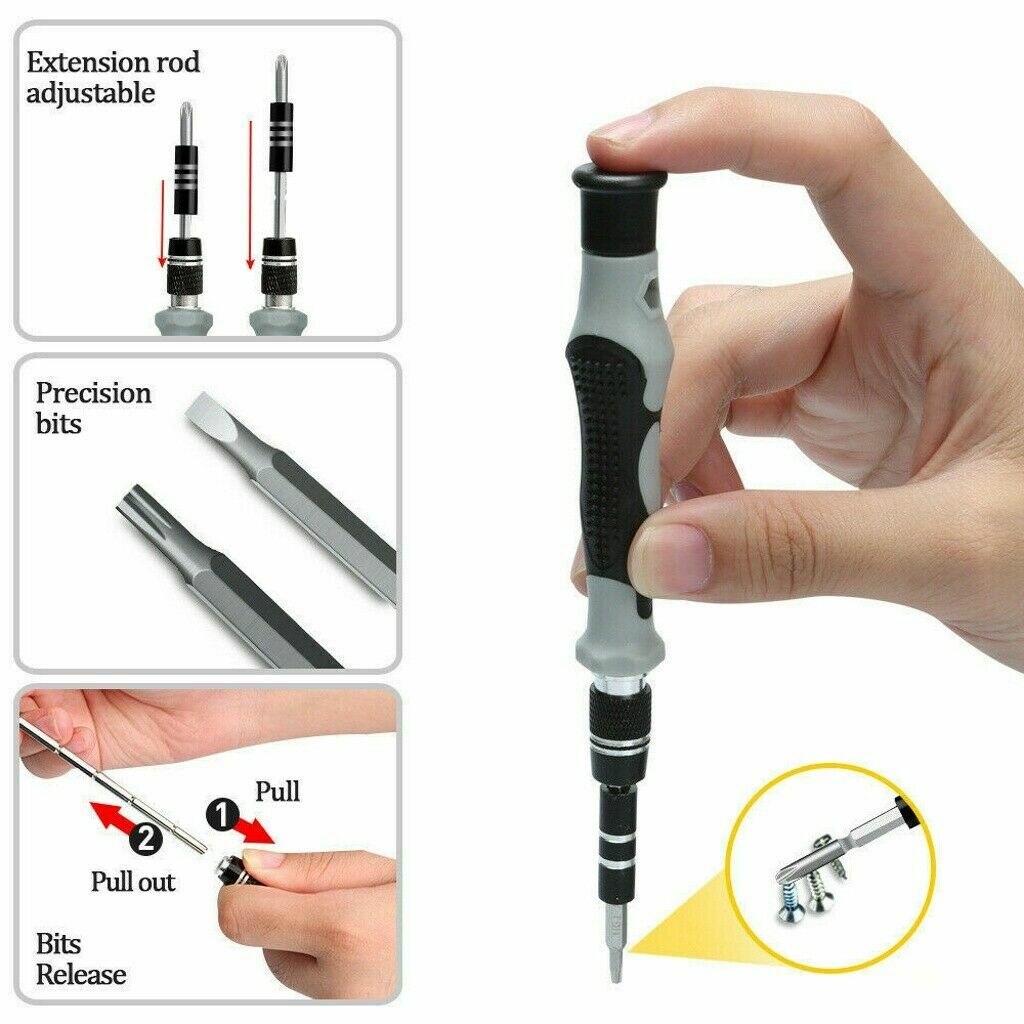 117 Computer Repair Kit Set Tool Laptop PC Precision Screwdriver Torx Smartphone