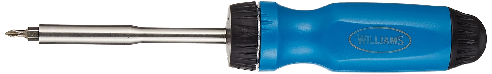 9 Inch Screwdriver with Magnetic Shank 5 Bits Ergonomic Handle Heavy Duty