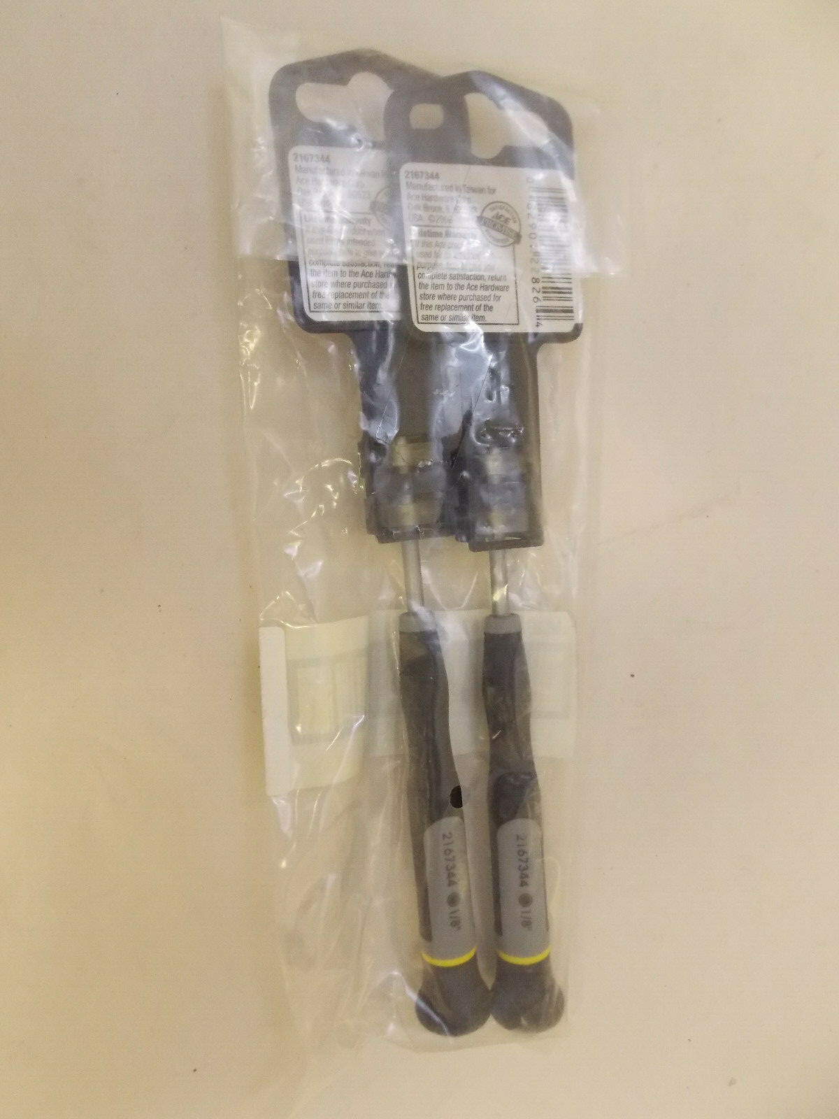Ace Precision 1/8″ Hex Screwdriver (2167344) – Pack of 2