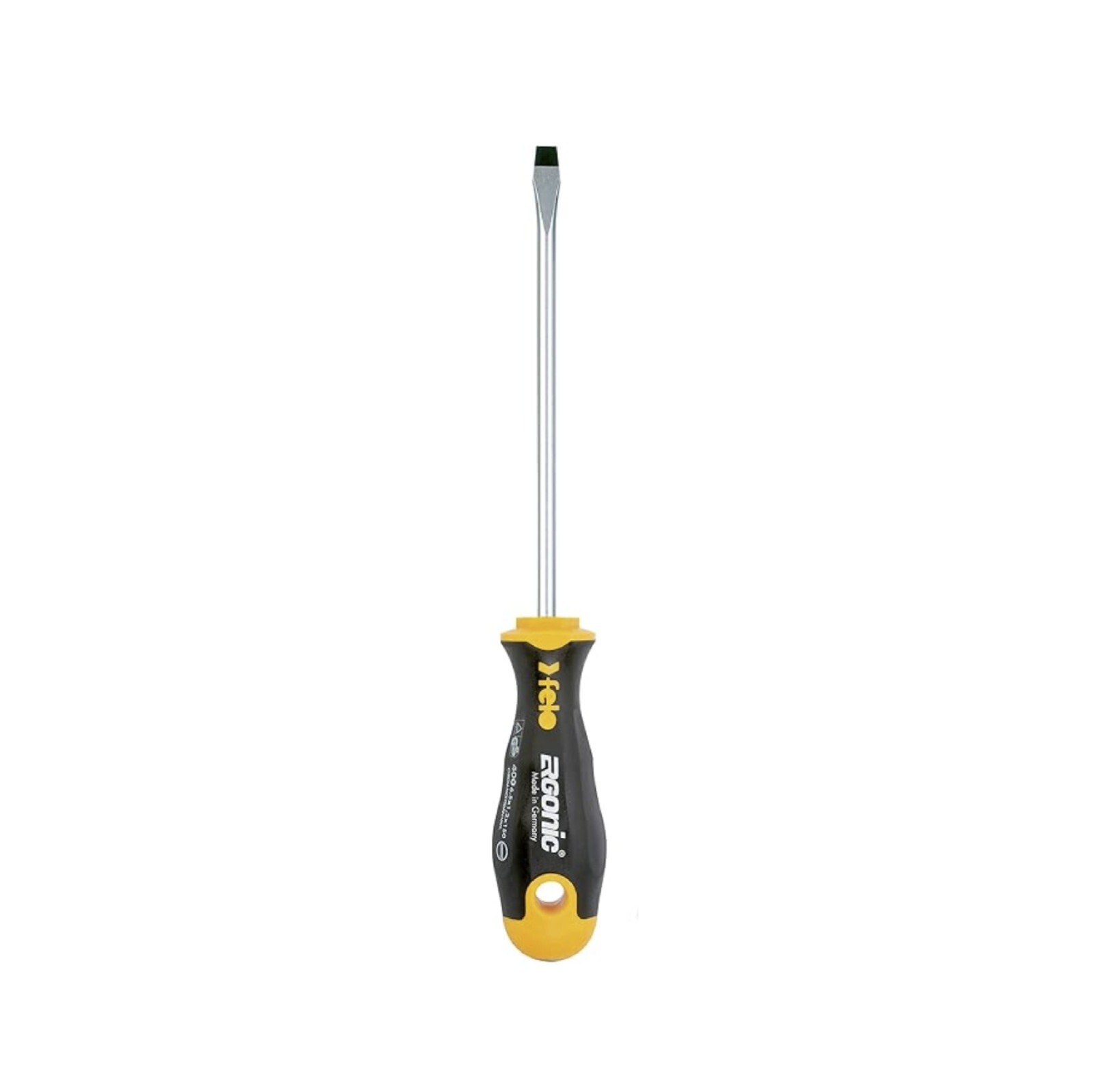 Felo 53629 Slotted 1/4″ Round Ergonomic Screwdriver 8″ Long with Free Shipping