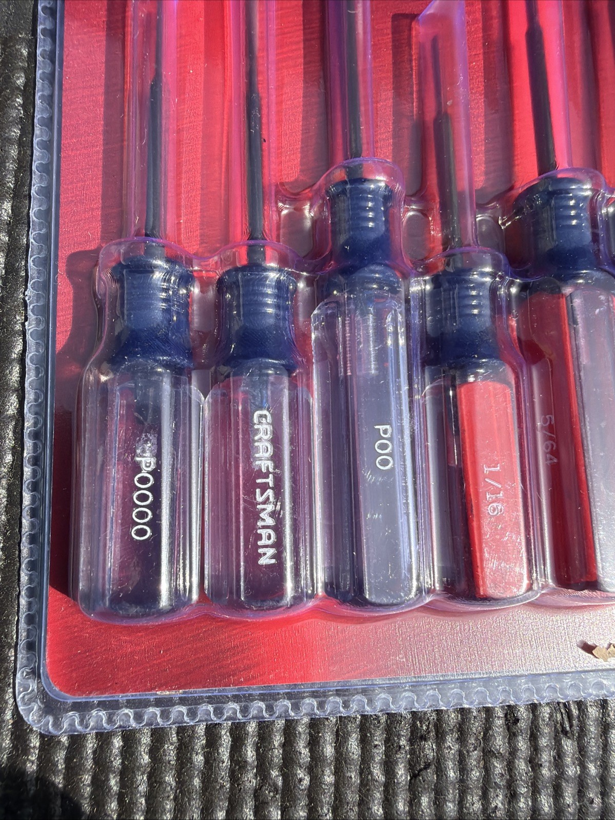Sears Craftsman Nos 6pc Jewelers Precision Screwdriver Set 41106 China But Cool