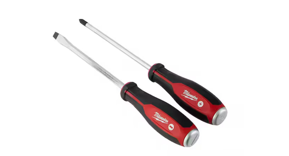 Demo Screwdriver Drivers With Steel Caps (2-piece) | Milwaukee Demolition Set
