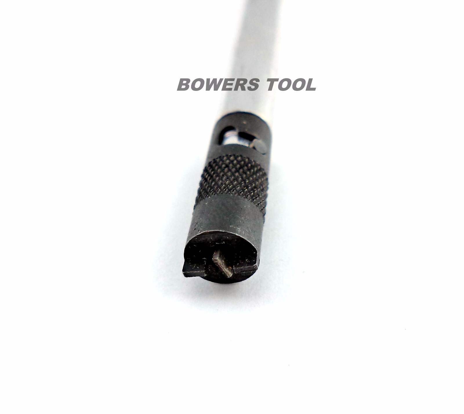 Ullman 5-5/8 in Slotted Flat Screw Starter MADE IN USA Alloy Steel Bit Magnetic