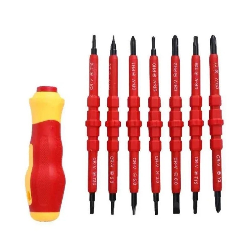 Electrician Insulated Magnetic Screwdriver Set 1000V VDE & GS Certified Pro
