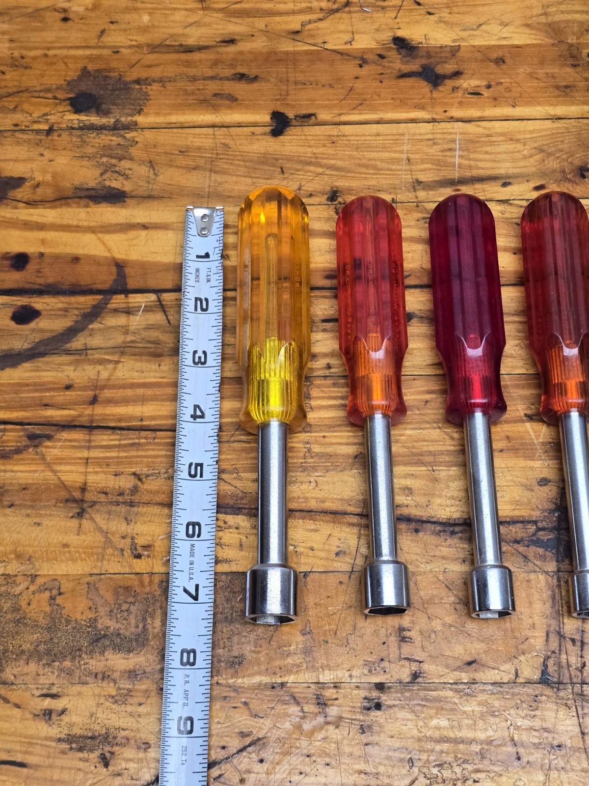 Williams 11 Pc Nut Driver Set 3/16″ Thru 5/8″ SAE USA NDS-11 In Box Excellent