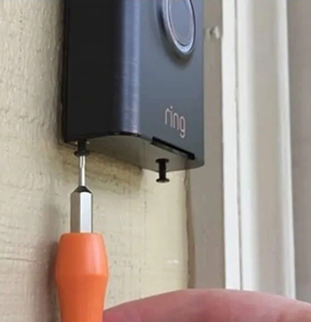 Ring Doorbell Screwdriver & 8 Screws for Battery Changing 1 2 3 4 Plus Elite Pro