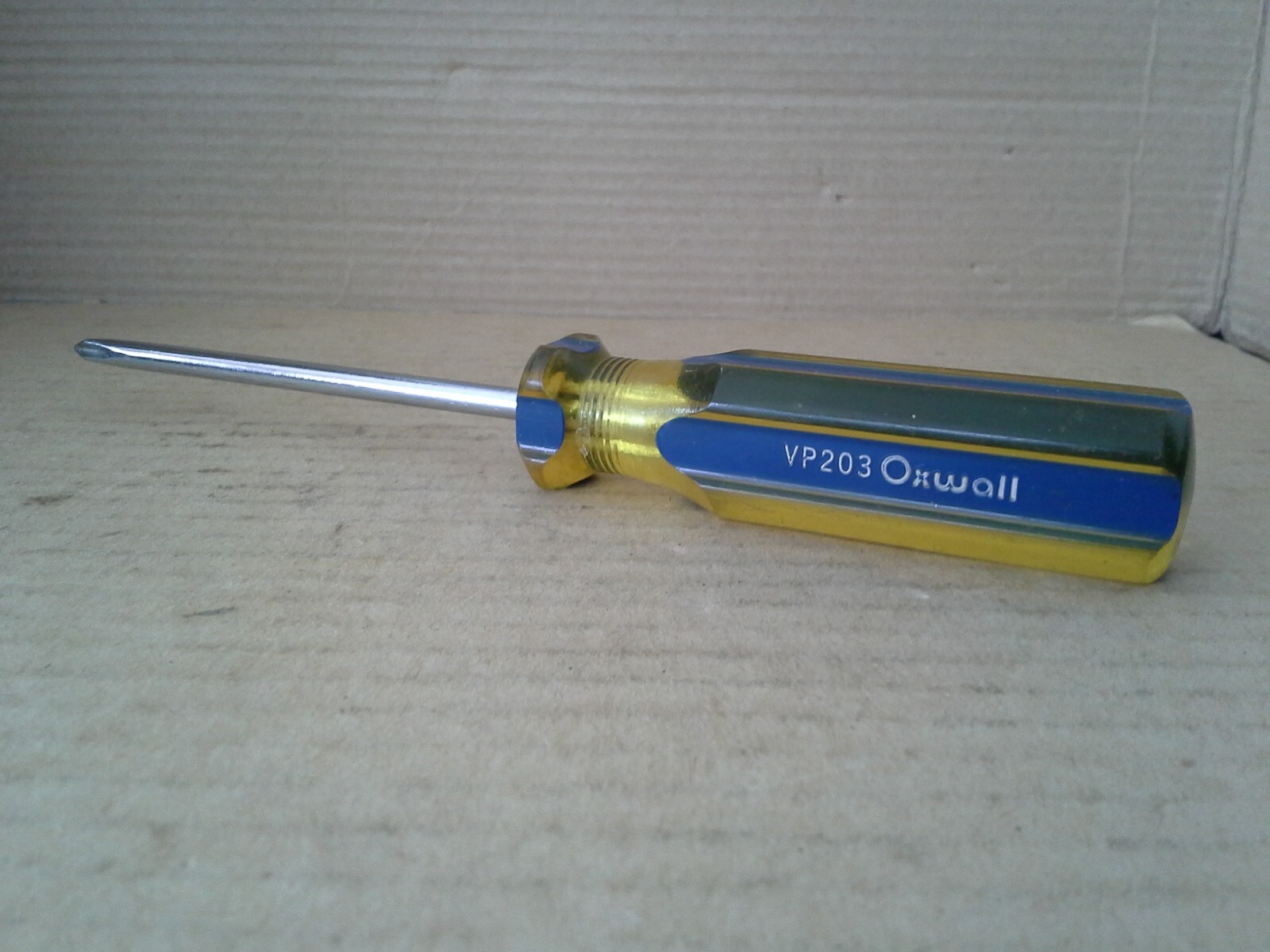 Vintage. OXWALL USA VP203 Phillips #1 Chrome-Van Screwdriver. VGC