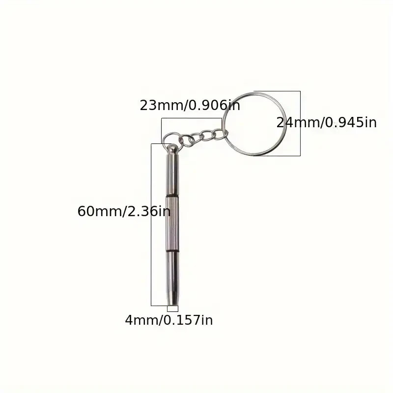 Portable Keychain Tool for Glasses – Mini Portable Repair Kit for Glasses NEW