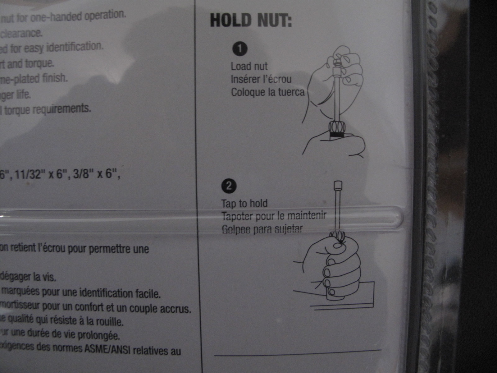 (1) NEW Greenlee 1/2″ Hex Nut Driver Tap Hold Release 0253-17NH-6 Grip Bolt