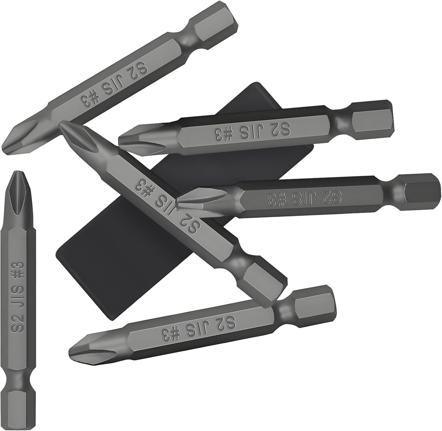 6-Piece Magnetic JIS Screwdriver Bit Set for Japanese Car, Motorcycle & Related