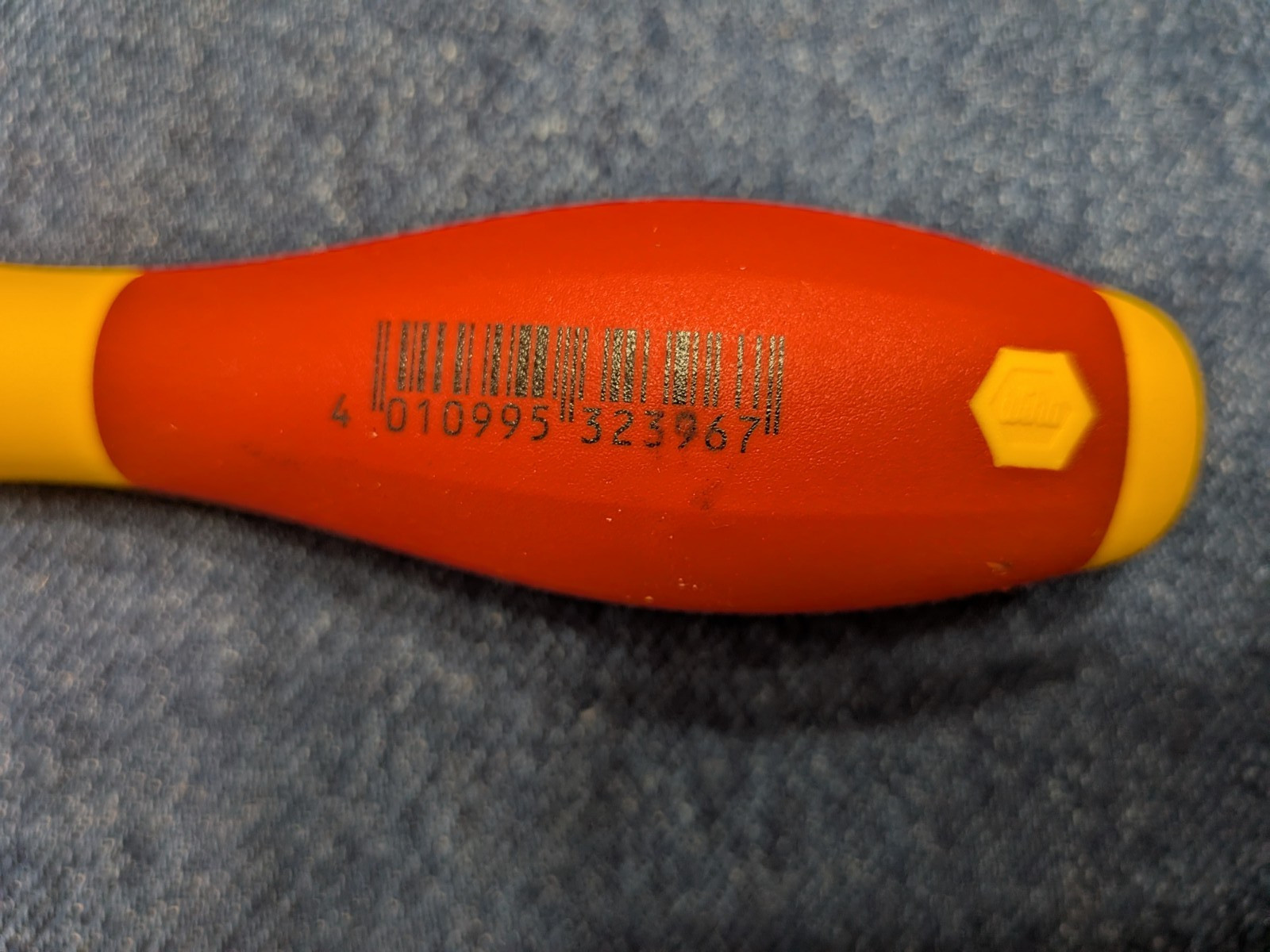 WIHA Lot of 10 358n Insulated Square Tip Screw Driver #1 Made in Germany