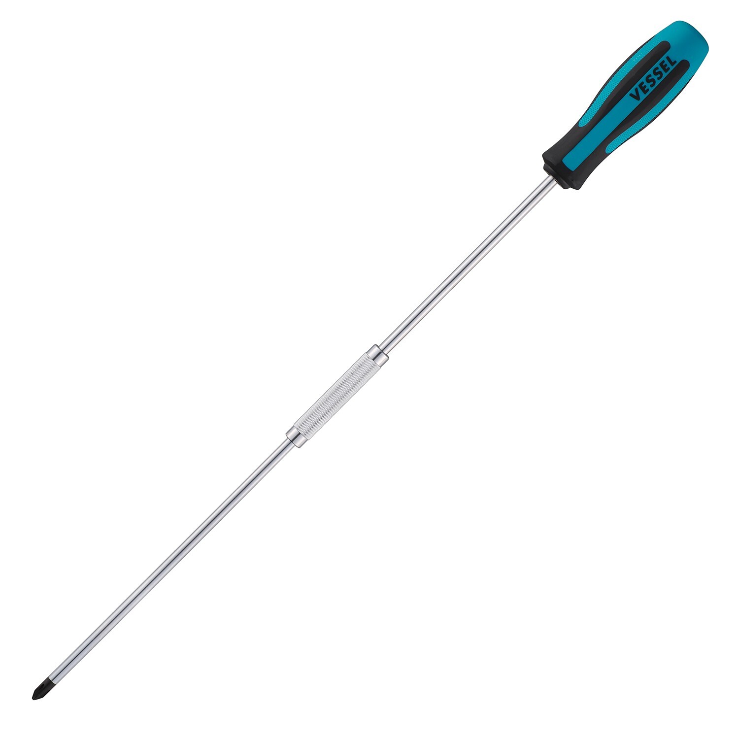 Vessel 16″ Extra Long Screwdriver Phillips P2 Magnetic Rotating Collar JAPAN