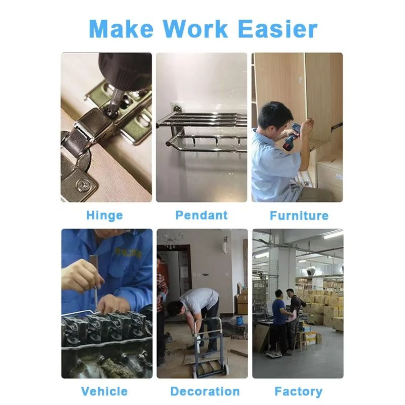 ✅ Magnetic Screwdriver Bit Holder Pivoting Tip Screwdriver Head Magnetizer Tool✅
