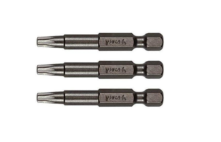 Professional Grade Hex Shank Double Square Bits RV Screwdriver Outperform 3 Pack