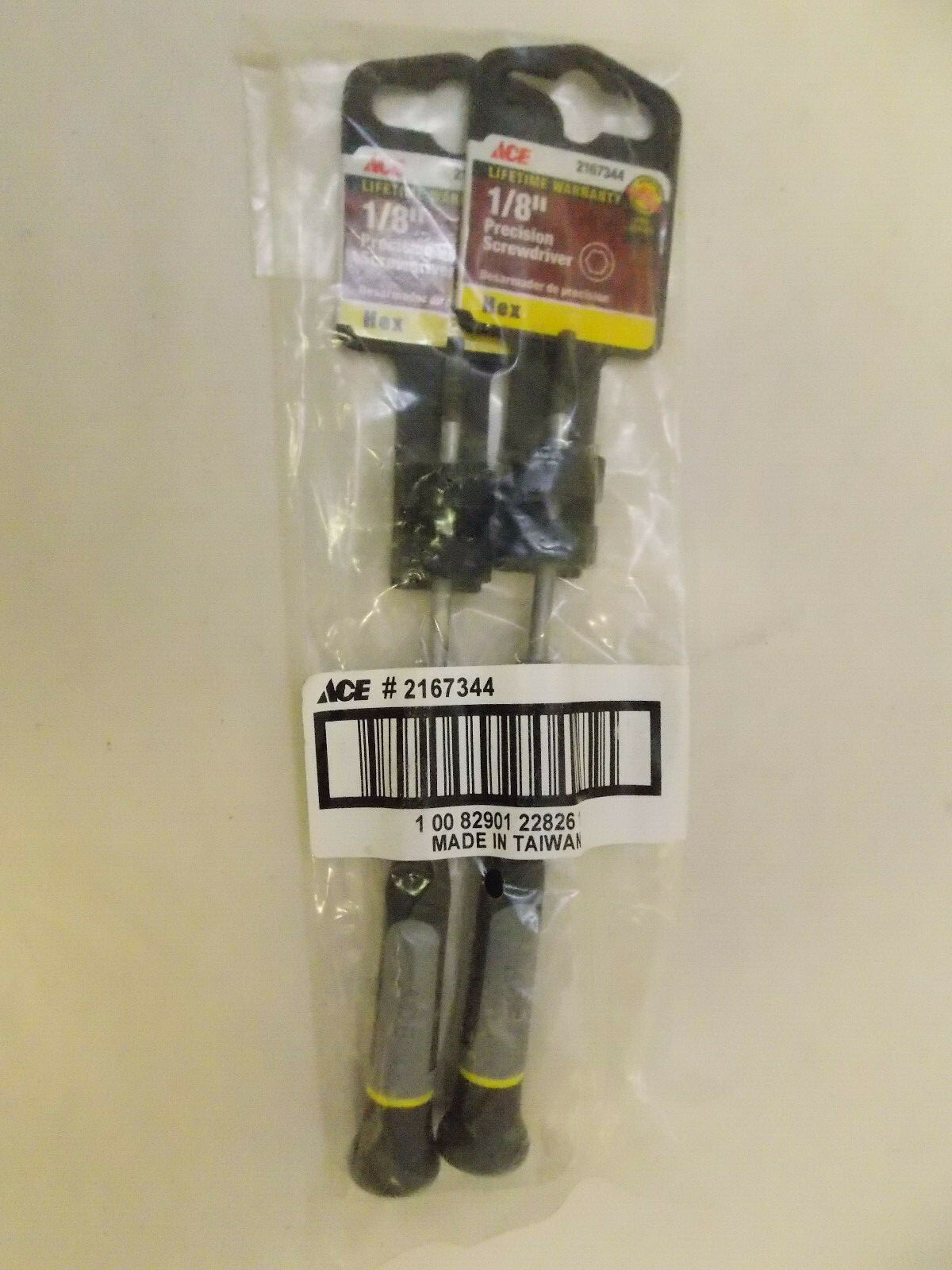 Ace Precision 1/8″ Hex Screwdriver (2167344) – Pack of 2