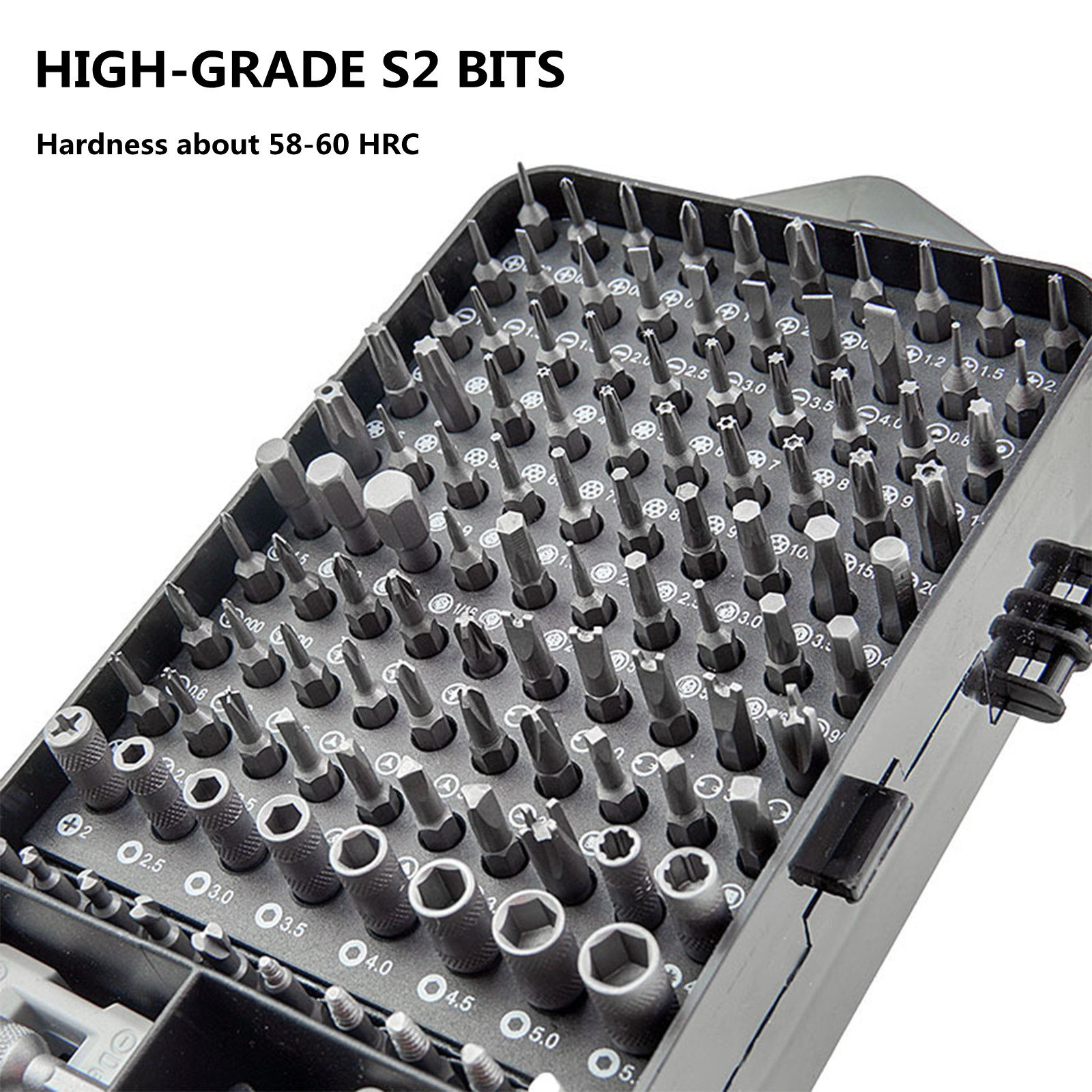 138 In 1 Small Screwdriver Set with Case Mini Magnetic Kit with 108 Bitts US