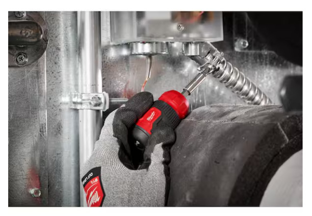 Milwaukee 8-In-1 Compact Multi-Bit Screwdriver | 48-22-2910 | Pack of 1