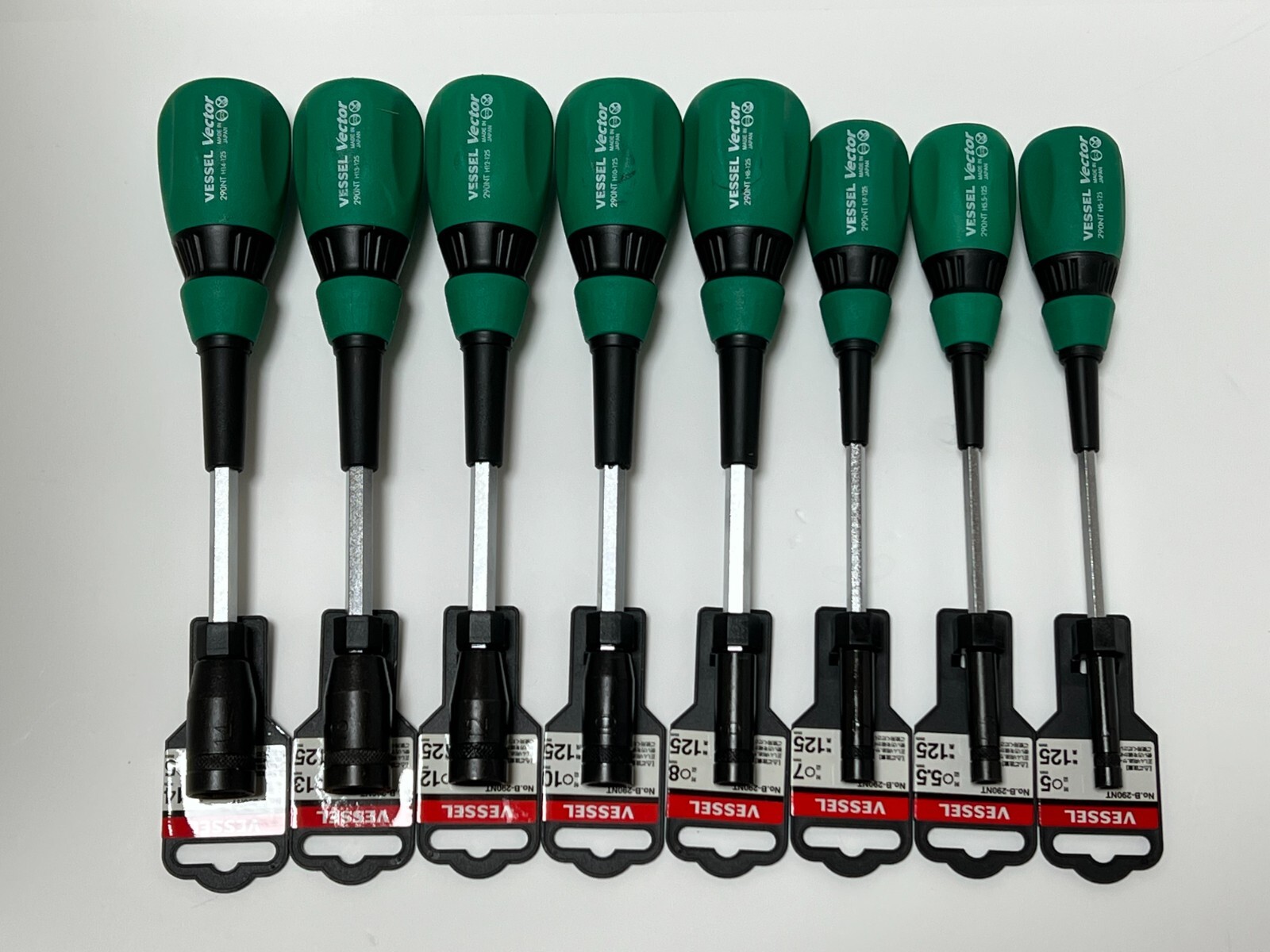 VESSEL 8 product set vector nut driver B-290NT Japan Tools Workshop Equipment