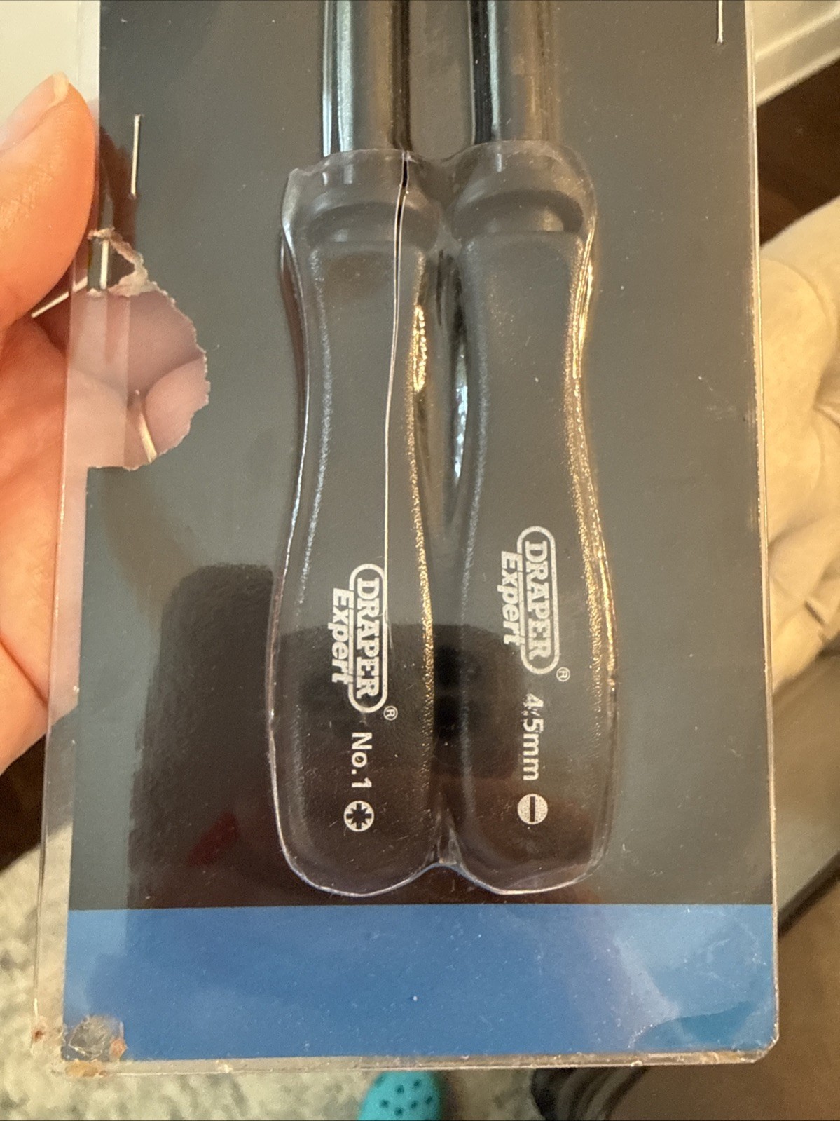 Draper Expert 2 Piece scew Holding Screwdriver Set Open See Photos