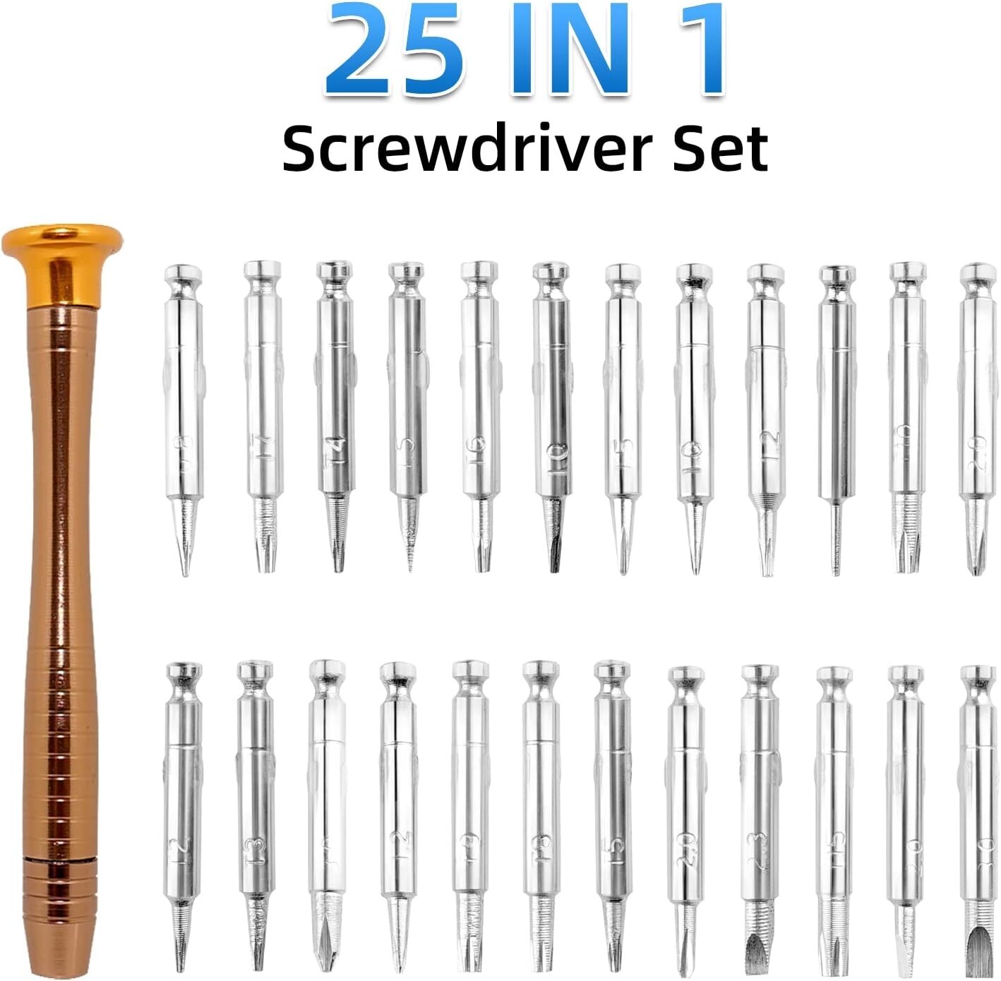 Precision Torx Screwdriver Set – Mini Screwdriver Tool Kit For Glasses Watch