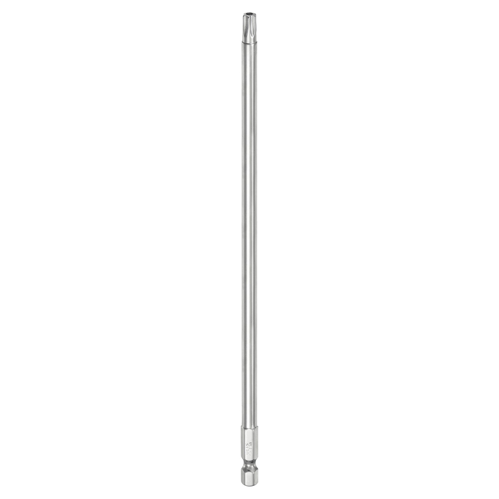 T30 Security Torx Bit 1/4″ Hex Shank 8″ Long Tamper Resistant Star Bits