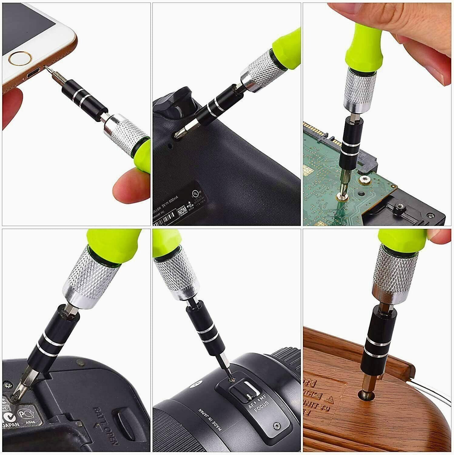 32 in 1 Small Magnetic Screwdriver Set Torx Driver Professional Repair Tool Kit