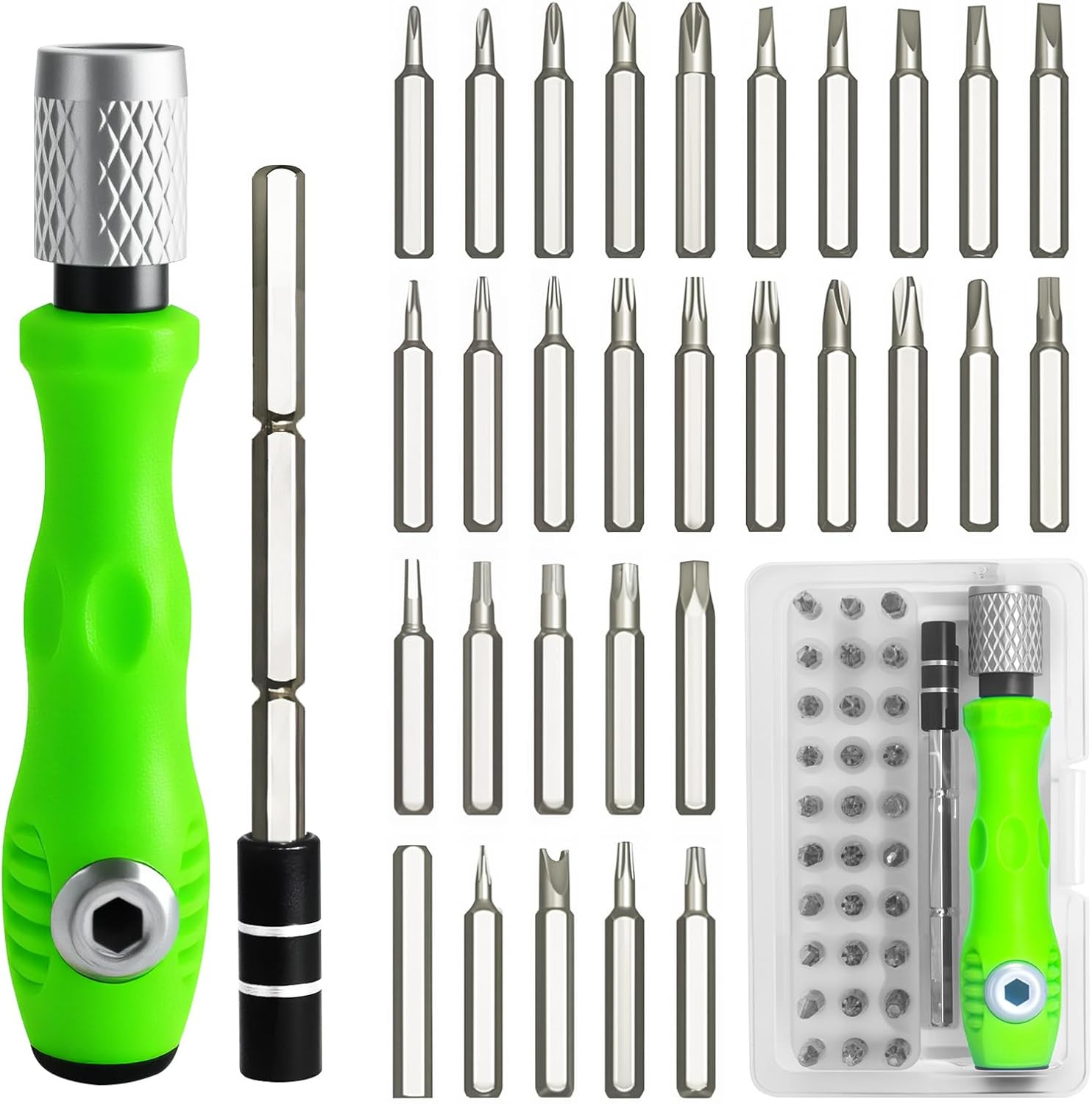 32 in 1 Small Precision Screwdriver Set, Magnetic Mini Screwdriver Set, Profess