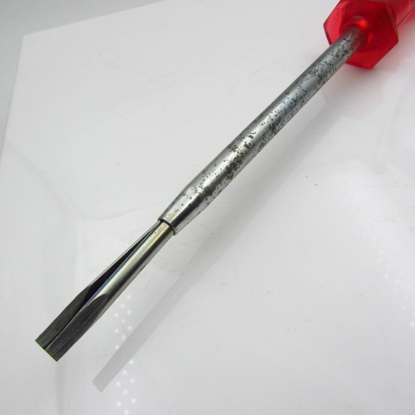 Vintage Quick-Wedge 1836 Flat Blade Screw Holding Screwdriver 3/16 X 6 USA MADE