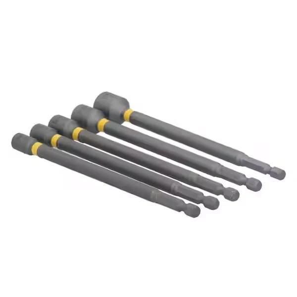 DEWALT MAXFIT 6-in MAGNETIC NUT DRIVER SET 5-piece: 1/4” 5/16” 3/8” 7/16″-1/2″