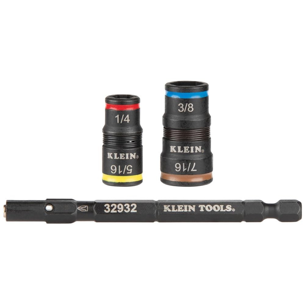 Klein Tools 4 Pack Hex Shaft Replacement Fasteners Impact Rated Home Improvement