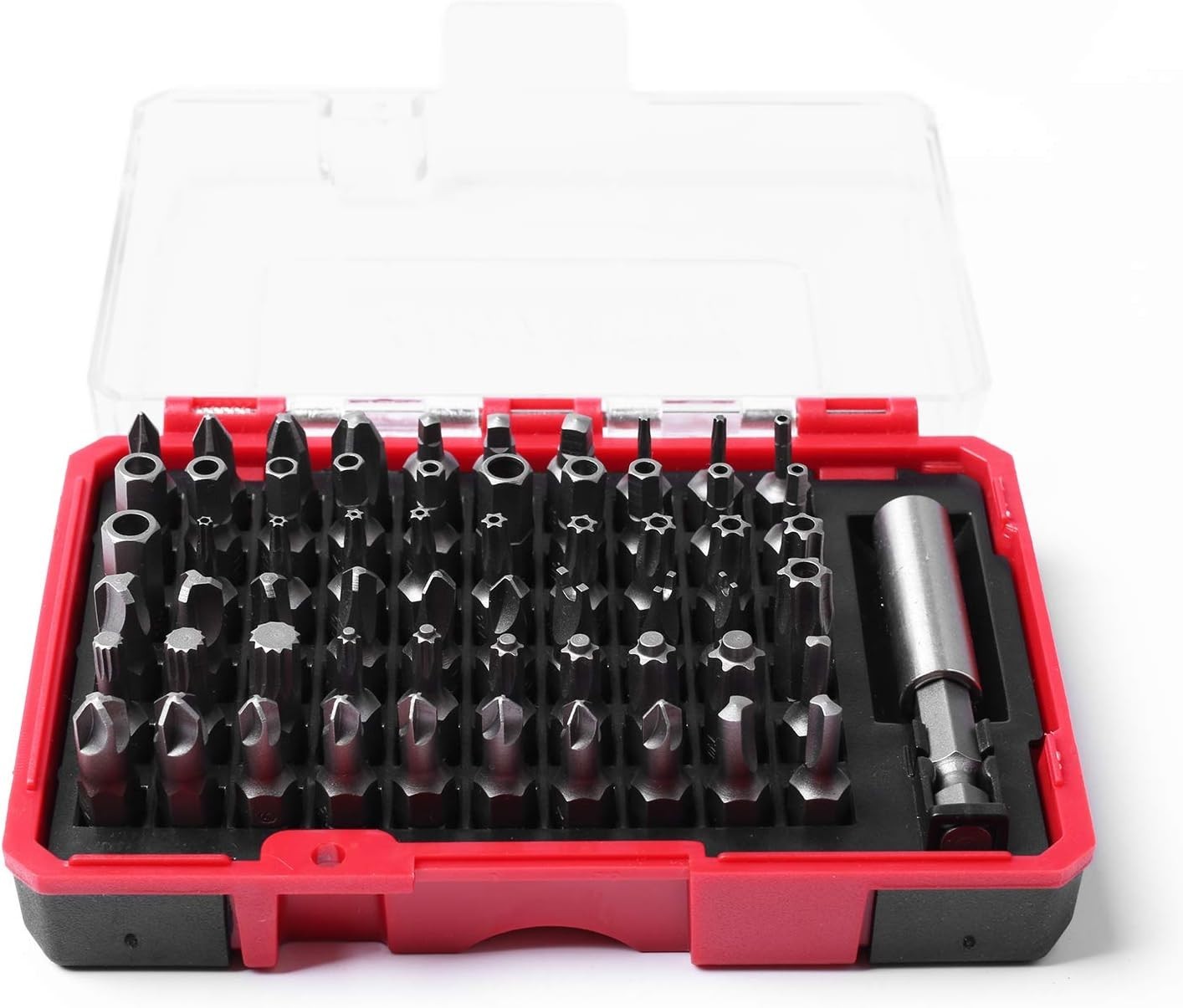 61-Piece Security Bit Set Made of High-Grade S2 Steel for Electronics & Vehicles