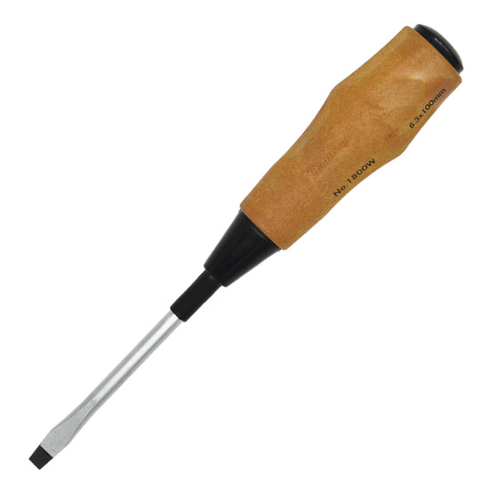 Champion Tools/w1800fw-m-63-100-216 Woody Handle Minus Driver -6×0.9mm L : 216mm